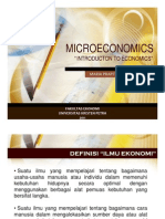 EK4220 Ekonomi MIKRO (Gasal 2011-2012) Bab 1