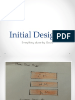 Initial Design 3: Everything Done by Good