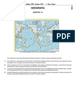 Prova de Geo - Urgente PDF