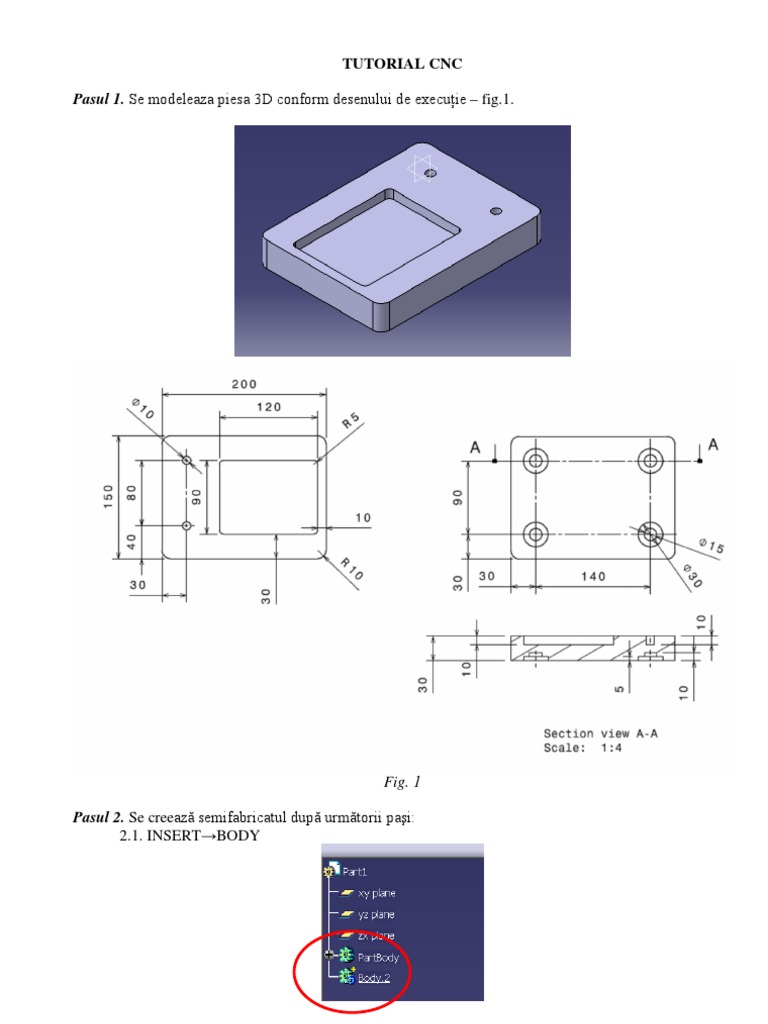 Tutorial CNC Catia | PDF