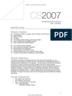 JAN CS2007 Communication History and Theories Ch1-13 Complete