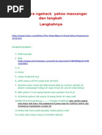 Download Video Cara Ngehack Yahoo Massanger Dan Langkah by sitha1990 SN13753949 doc pdf