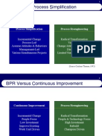 BPR Versus Process Simplification