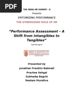 Download Performance Assesment-A Shift From Intangibles to Tangibles by 2005ravi SN13755296 doc pdf