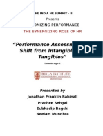 Performance Assesment-A Shift From Intangibles To Tangibles