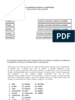 Sustantivos - Adjetivos