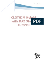 CLOTHIM Hybrid with DAZ Studio Tutorial