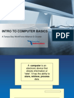 Intro To Computer Basics: A Tampa Bay Workforce Alliance E-Course