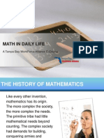 Math in Daily Life: A Tampa Bay Workforce Alliance E-Course