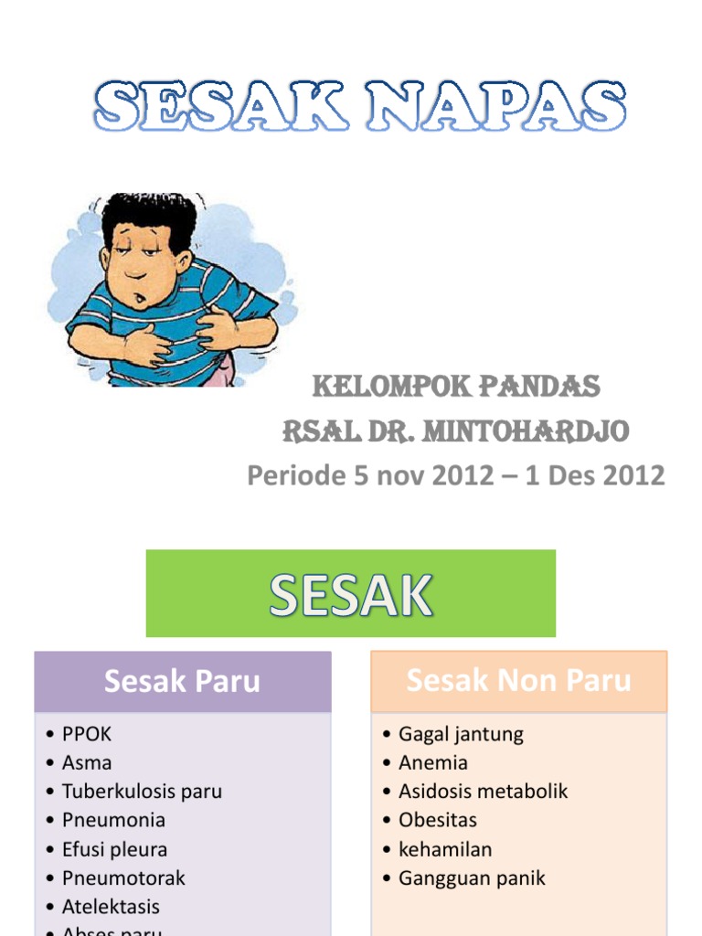 Penyebab dan Penanganan Sesak Napas | PDF | Sains & Matematika