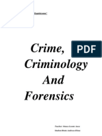 Crime, Criminology