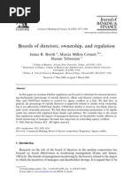 Board of Directors, Ownership, And Regulation