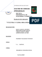 CULTURA Y CLIMA ORGANIZACIONAL.doc