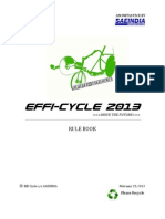 Effi-Cycle 2013 Rulebook