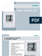 Et200s Cpu PN - Im 151-8 PN - DP Cpu