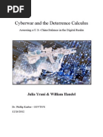 Download Cyberwar and the Deterrence Calculus Assessing a US-China Balance in the Digital Realm  by PotomacFoundation SN137608606 doc pdf