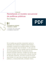 Revisando El Modelo Secuencial de Políticas Públicas.