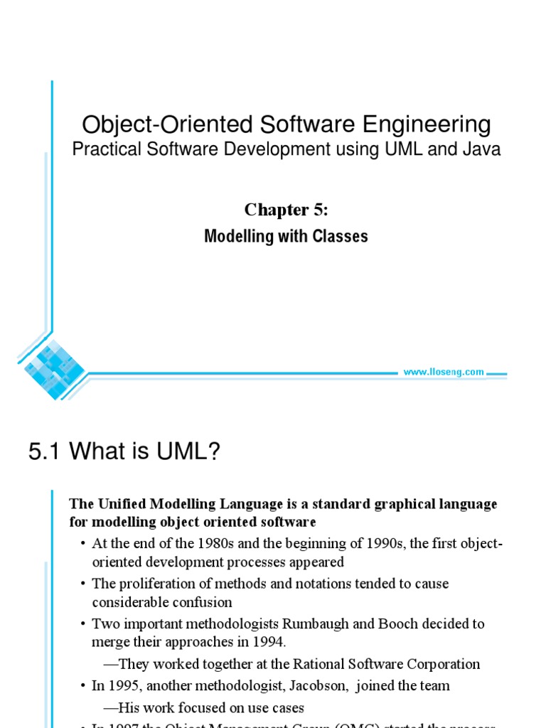 Lloseng CH 05 E2 | PDF | Unified Modeling Language | Object Oriented ...