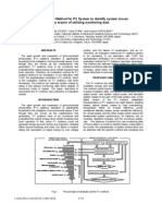 An Evaluation Method For PV System To Identify System Losses by Means of Utilizing Monitoring Data