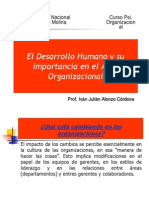 Desarrollo Humano - Organizacional