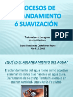 Ablandamiento de Agua