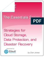 Strategies For Cloud Storage, Data Protection, and Disaster Recovery