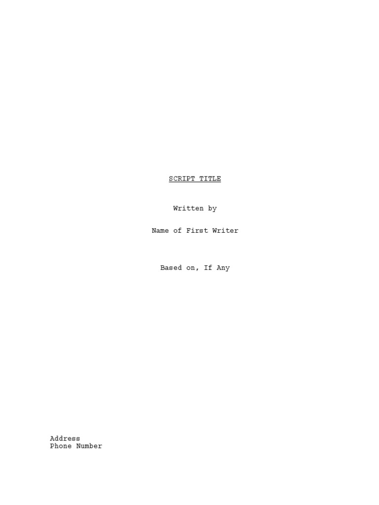 Hannibal Episode 1 Script Excerpt | PDF