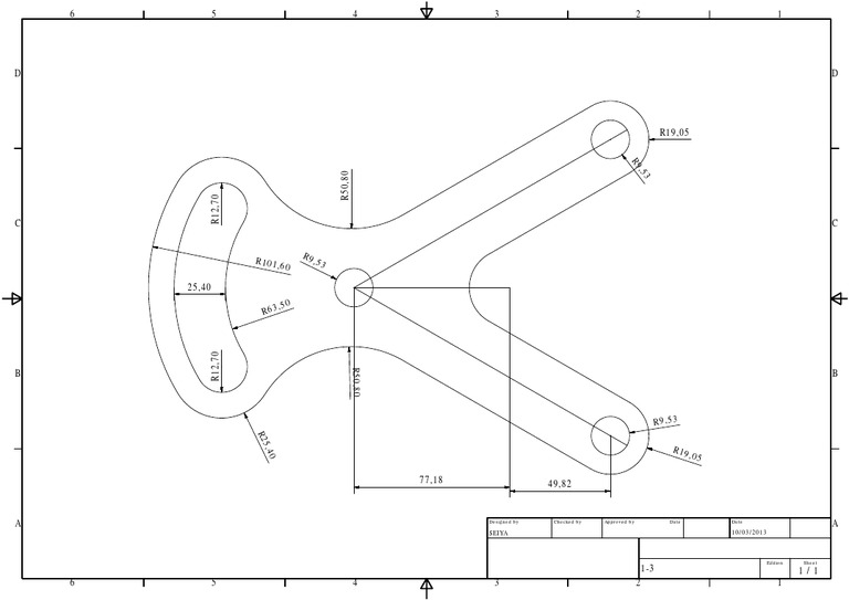 Technical Document with Measurements | PDF