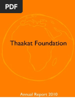 Thaakat Annual Report 2010