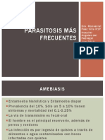 Parasitosis más frecuentes