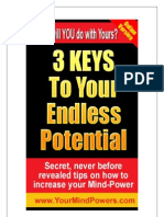 3 Keys To Your Endless Potential