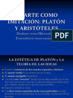 Tema II. El Arte Como Imitacion. Platon y Aristoteles