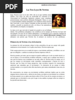 3 Leyes de Newton