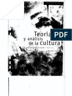 Teoria y Analisis de La Cultura 1 Gilberto Gimenez