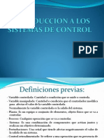 Introduccion A Los Sistemas de Control