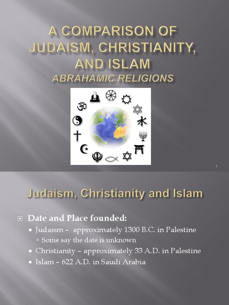 Abrahamic Religions Overview: Key Facts | PDF | Jesus | God
