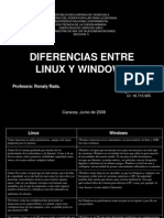 Diferencias Entre Linux y Windows