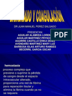 Prequi SANGRADO Y COAGULACIÓN Febrero 14 Dr. Pérez Salgado para Academia