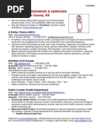 Pregnancy: Resources, Services & Supports