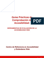 Herramientas de Evaluacion de La Accesibilidad