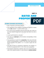 © Ncert Not To Be Republished: Ratio and Proportion
