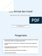 Cara Format Dan Install