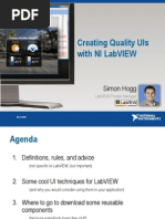 Creating Quality UIs With NI LabVIEW