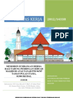 Kertas Kerja Mohon DERMA Masjid