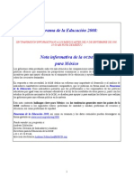 OCDE Panorama de La Educacion 2008 PDF