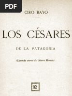 Bayo Ciro - Los Cesares de La Patagonia