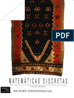 Matematicas Discretas - JOHNSONBAUGH 4edi