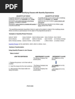 Relative Clauses With Quantity Expressions