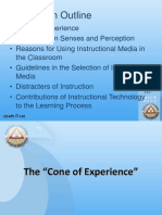 Dale's Cone of Experience and Instructional Media