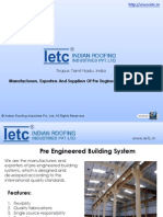 Pre Engineered Building System Manufacturer in Tamilnadu